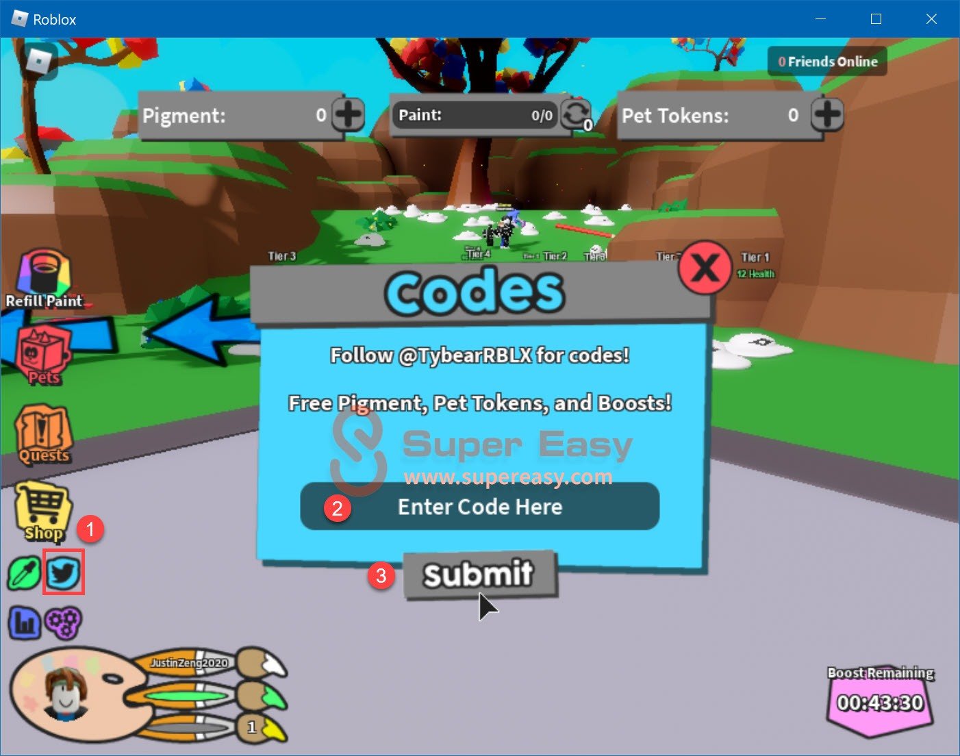 How to redeem Coloring Simulator codes 1